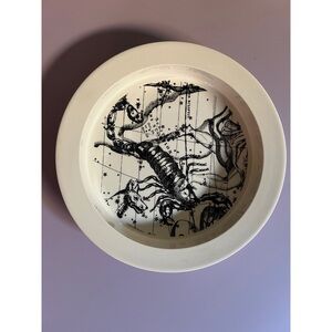Scorpio Constellation Decorative Wall Plate Iroquois China 1960s Collectible